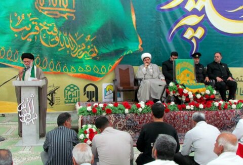 تصاویر/ جشن امام رضایی‌ها در دیّر