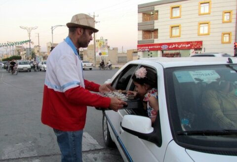 تصاویر/ جشن امام رضایی‌ها در دیّر