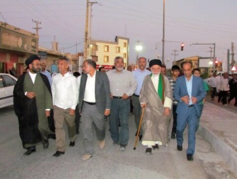 تصاویر/ جشن امام رضایی‌ها در دیّر