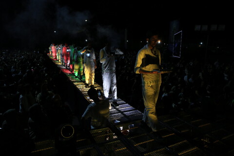 تصاویر / جشن بزرگ زیر سایه خورشید در بهارستان اصفهان