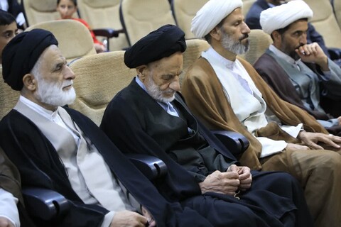 مراسم تجلیل از اساتید حوزه علمیه شهرستان بیرجند