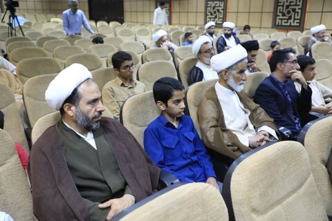 مراسم تجلیل از اساتید حوزه علمیه شهرستان بیرجند