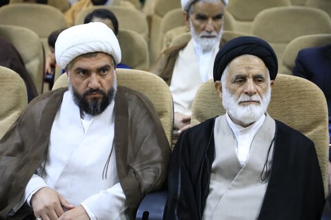 مراسم تجلیل از اساتید حوزه علمیه شهرستان بیرجند