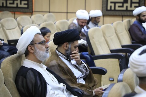 مراسم تجلیل از اساتید حوزه علمیه شهرستان بیرجند