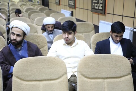 مراسم تجلیل از اساتید حوزه علمیه شهرستان بیرجند