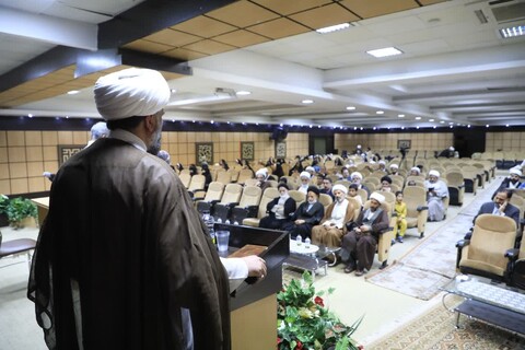 مراسم تجلیل از اساتید حوزه علمیه شهرستان بیرجند