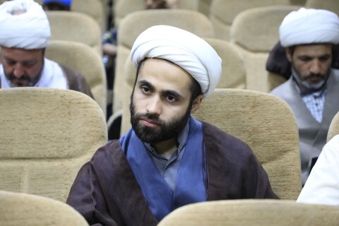 مراسم تجلیل از اساتید حوزه علمیه شهرستان بیرجند