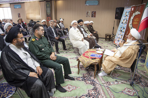 جلسه تفسیر قرآن کریم آیت الله ناصری