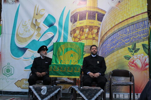 تصاویر/ استقبال از کاروان زیر سایه خورشید در شهر جوپار