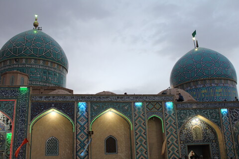 تصاویر/ استقبال از کاروان زیر سایه خورشید در شهر جوپار