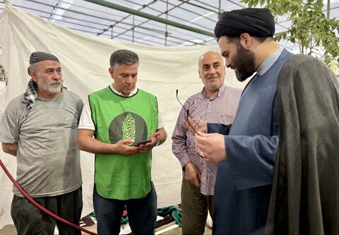 تصاویر / بازدید مدیر کل اوقاف وامور خیریه استان قزوین از موکب ارادت در مشهد مقدس