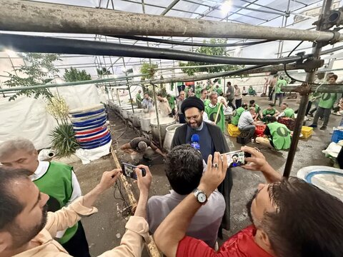 تصاویر / بازدید مدیر کل اوقاف وامور خیریه استان قزوین از موکب ارادت در مشهد مقدس