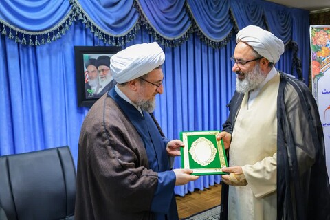 تصاویر | مراسم تکریم و معارفه دبیر اجرایی بنیاد بین‌المللی غدیر آذربایجان شرقی