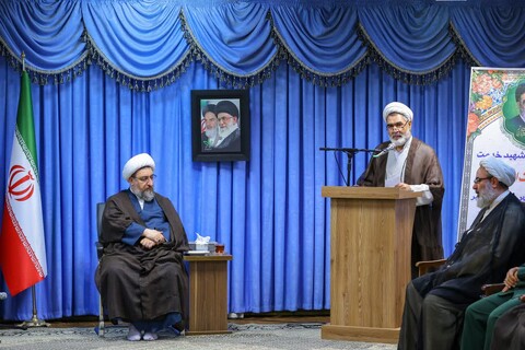 تصاویر | مراسم تکریم و معارفه دبیر اجرایی بنیاد بین‌المللی غدیر آذربایجان شرقی