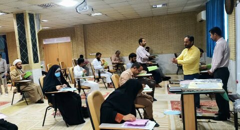 تصاویر/ آزمون اعطای مدرک تخصصی حفط قرآن در جنوب استان بوشهر