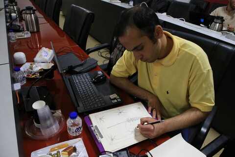 تصاویر / رویداد طراحی تمبر تخته فولاد اصفهان