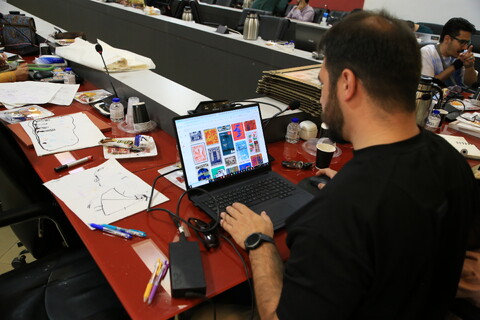 تصاویر / رویداد طراحی تمبر تخته فولاد اصفهان