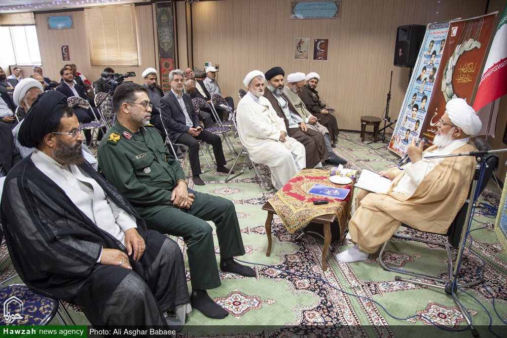 تصاویر/ جلسه تفسیر قرآن کریم آیت الله ناصری