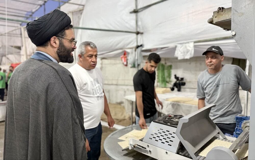 تصاویر / بازدید مدیر کل اوقاف وامور خیریه استان قزوین از موکب خادم الرضای قزوین