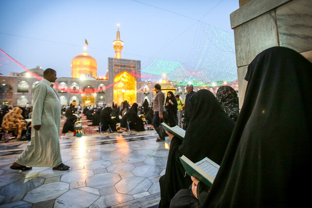 İmam Rza (ə) hərəminin qəlbdən ziyarəti
