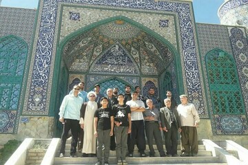 اردوی زیارتی یکروزه مسجدی‌های هرسین به مناسبت دهه کرامت+عکس