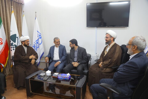  بازدید رئیس موسسه کوثر ترکیه از مرکز رسانه و فضای مجازی حوزه های