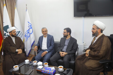  بازدید رئیس موسسه کوثر ترکیه از مرکز رسانه و فضای مجازی حوزه های