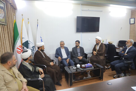  بازدید رئیس موسسه کوثر ترکیه از مرکز رسانه و فضای مجازی حوزه های