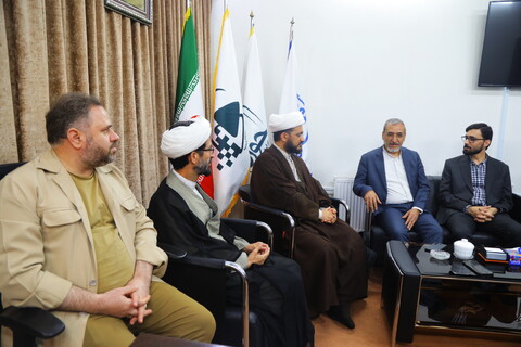  بازدید رئیس موسسه کوثر ترکیه از مرکز رسانه و فضای مجازی حوزه های