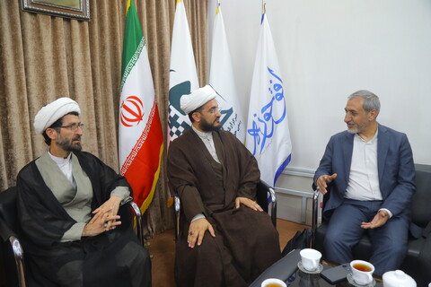  بازدید رئیس موسسه کوثر ترکیه از مرکز رسانه و فضای مجازی حوزه های