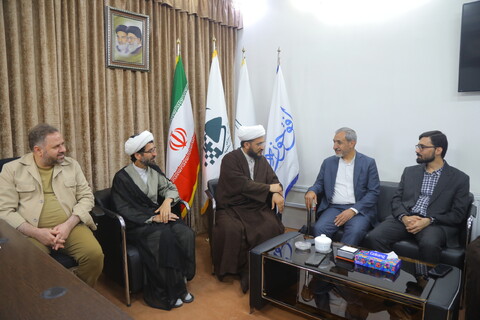  بازدید رئیس موسسه کوثر ترکیه از مرکز رسانه و فضای مجازی حوزه های