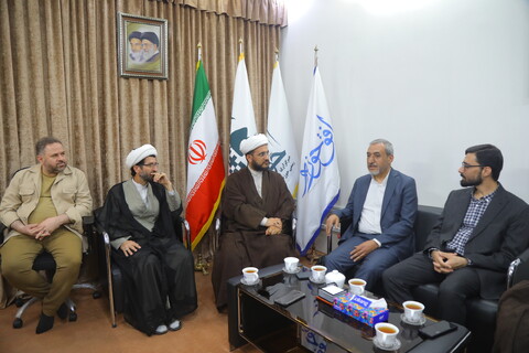  بازدید رئیس موسسه کوثر ترکیه از مرکز رسانه و فضای مجازی حوزه های