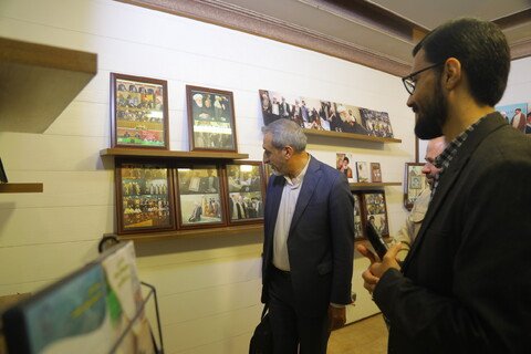  بازدید رئیس موسسه کوثر ترکیه از مرکز رسانه و فضای مجازی حوزه های