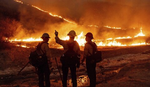 مقبوضہ فلسطین کے شمالی علاقوں میں بڑے پیمانے پر آتش‌سوزی