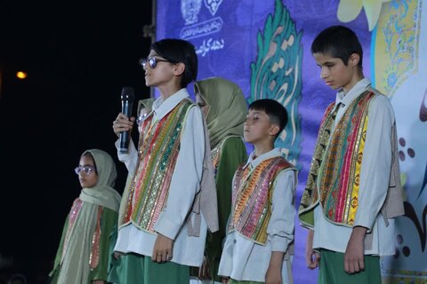 تصاویر/ ایستگاه پایانی شادیانه «ایرانِ امام رضا»در کاشان