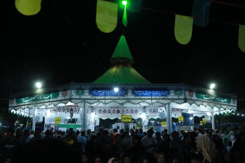 تصاویر/ ایستگاه پایانی شادیانه «ایرانِ امام رضا»در کاشان