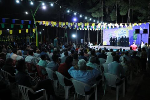 تصاویر/ ایستگاه پایانی شادیانه «ایرانِ امام رضا»در کاشان