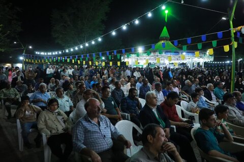 تصاویر/ ایستگاه پایانی شادیانه «ایرانِ امام رضا»در کاشان