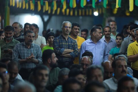 تصاویر/ ایستگاه پایانی شادیانه «ایرانِ امام رضا»در کاشان