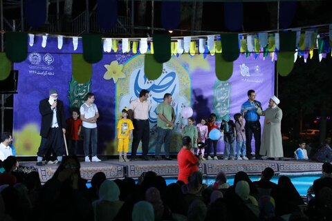 تصاویر/ ایستگاه پایانی شادیانه «ایرانِ امام رضا»در کاشان