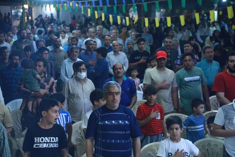 تصاویر/ ایستگاه پایانی شادیانه «ایرانِ امام رضا»در کاشان