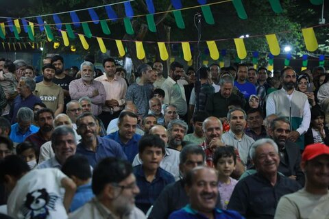 تصاویر/ ایستگاه پایانی شادیانه «ایرانِ امام رضا»در کاشان