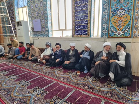 برگزاری آیین تکریم و معارفه امام جمعه بخش شعیبیه شوشتر