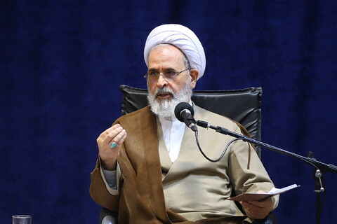 تصاویر/ جلسه شورای معاونان مرکز مدیریت حوزه با حضور آیت‌الله اعرافی‌