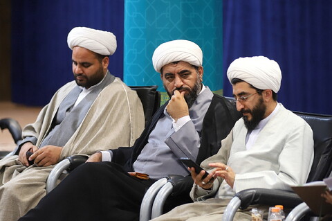 تصاویر/ جلسه شورای معاونان مرکز مدیریت حوزه با حضور آیت‌الله اعرافی‌