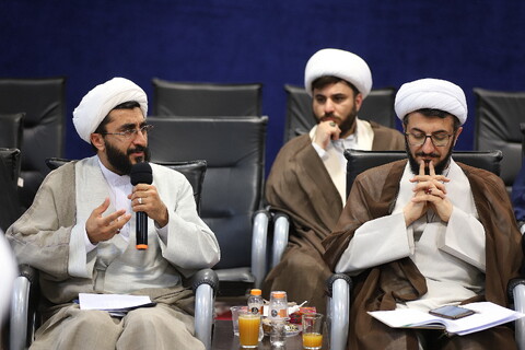 تصاویر/ جلسه شورای معاونان مرکز مدیریت حوزه با حضور آیت‌الله اعرافی‌