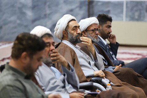 تصاویر/ جلسه شورای معاونان مرکز مدیریت حوزه با حضور آیت‌الله اعرافی‌