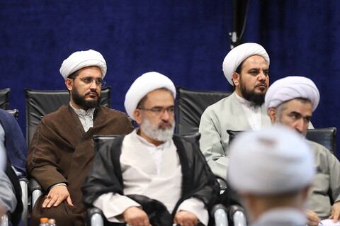 تصاویر/ جلسه شورای معاونان مرکز مدیریت حوزه با حضور آیت‌الله اعرافی‌