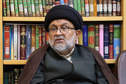 تصاویر/ دیدار حجت الاسلام والمسلمین سید مفتاح با آیت الله اعرافی