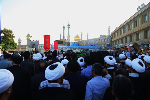 تصاویر / مراسم تشییع استاد حشمت‌پور